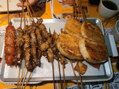 烤羔羊肉串-木屋烧烤(西城天桥店)