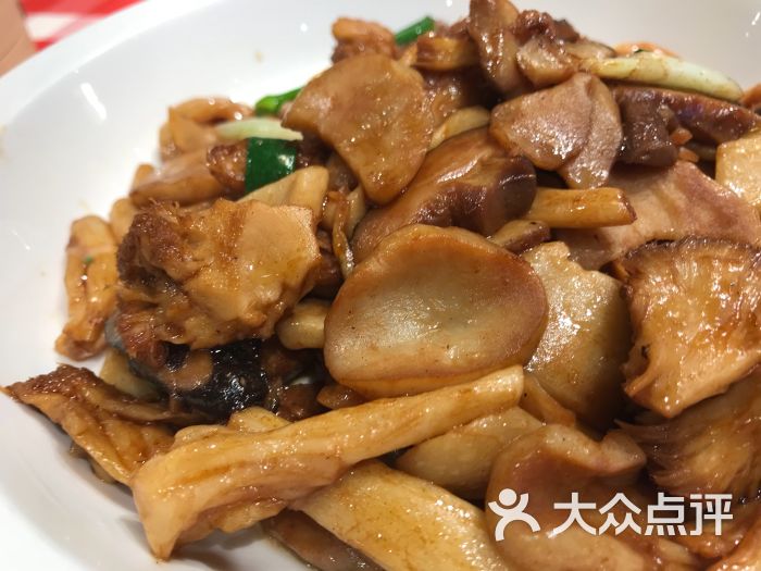 西贝莜面村(金源店)橄榄油炒三种蘑菇图片 第5张