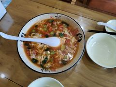 疙瘩汤-华天二友居肉饼(宫门口店)