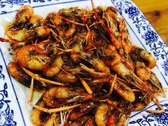 油爆河虾-洞天食府(北大街店)