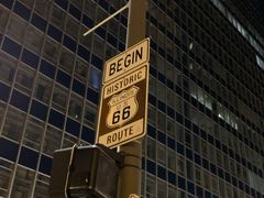 -66号公路起点牌