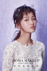 点击看大图 -荷玛高端新娘跟妆团队·彩妆培训