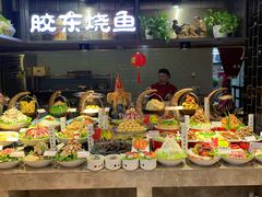 自助取餐区-海派美食·家宴海鲜青岛菜·石锅鲽鱼头(东方城店)