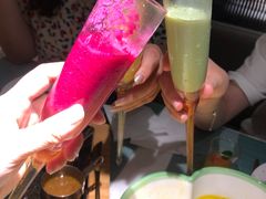 彩虹奶昔四部曲-蜜桃花开·中西融合菜E&W(南长街店)