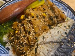 青花鱼鸡排盖饭-林妈妈村·日式料理(宝山万达店)