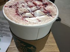 花样莓莓红茶拿铁RBTL-星巴克(北京西大望路温特莱店)