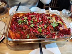 麻辣素烤鱼-朵朵开素食餐厅(后宰门街店)