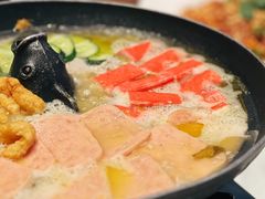 牛肝菌酸汤豆腐花-鸡毛店·川菜(文殊院店)