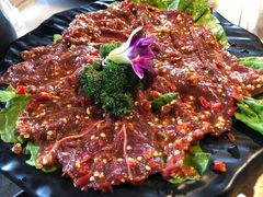 麻辣牛肉-巴渝瓦肆重庆鲜火锅(宝龙环湖店)