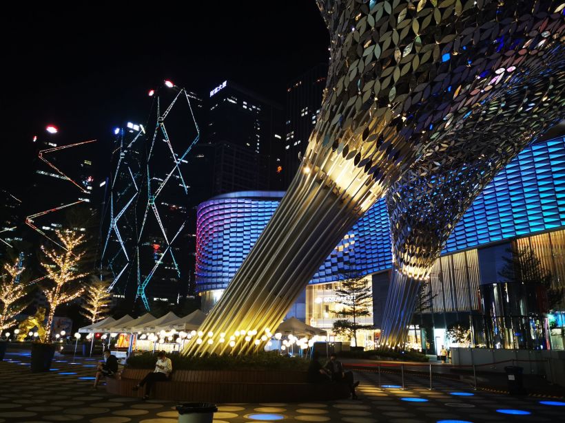 【夜景】卓悦intown购物中心