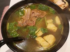 油豆腐牛肉粉丝汤（咖喱）-小杨生煎(火车站北广场店)