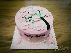 生日蛋糕&nbsp;裱花蛋糕-花间烘焙BLossom Bakery