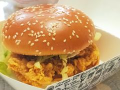香辣鸡腿堡-肯德基(格尔木世邦店)