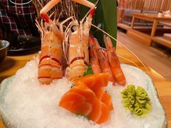 牡丹虾跟鳌虾-王鼎精致料理铁板烧(世博源店)