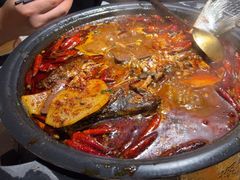 -探鱼·鲜青椒爽麻烤鱼(北京路天河城店)
