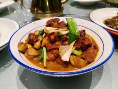 野生茨菇雪花牛肉-香阁餐厅·常州菜·常州菜代表品牌(新北奥体店)