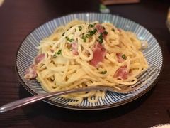 奶油培根意面-大鲤深夜食堂
