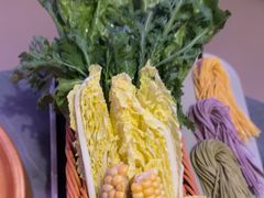 蔬菜拼盘-故里和山·成都火锅(欢乐港湾店)