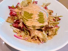 牛油果什锦沙拉-静之湖湖畔餐厅