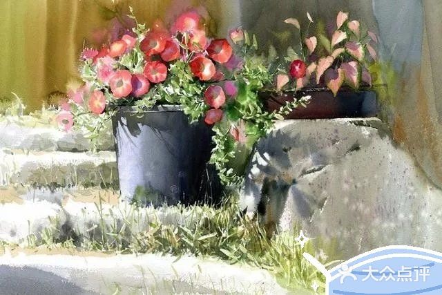 🎨韩国高产画家水彩写实画作品欣赏～