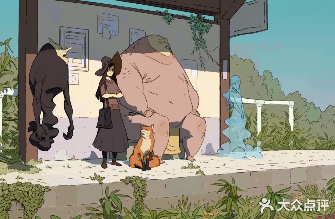 吉卜力风格插画,简单又美好的小清新!