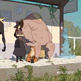 吉卜力风格插画，简单又美好的小清新！