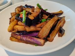 茄子炒豆角-花椒笑成都小馆(百脑汇店)