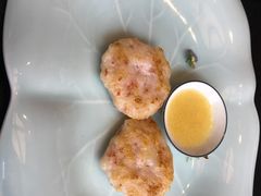 香煎月亮虾饼-丽晶轩中餐厅(重庆丽晶酒店)
