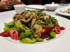 老虎菜拌扇贝-郑庄脂渣海鲜楼(九水路店)