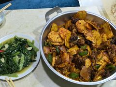 -尕有炕锅烤羊肉