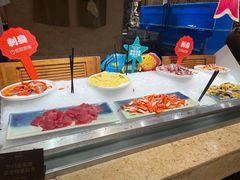 自助取餐区-芭菲盛宴·环球美食(锦城万达广场店)