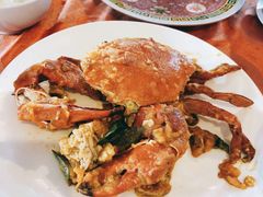 咸蛋黄焗蟹-灯笼馆海鲜餐厅