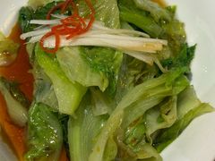 白灼罗马生菜-范家小馆·烤鸭新京菜(金融街店)