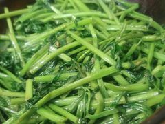 啫啫虾酱空心菜-熠盛粤味(永康路店)