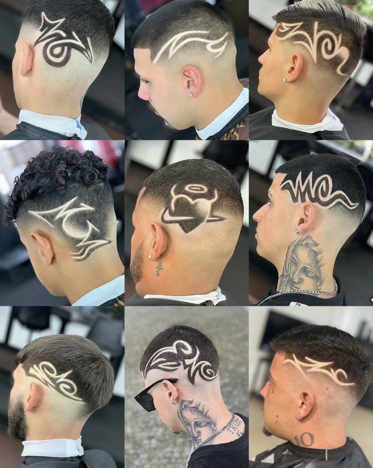 发型雕刻就是在头发上进行一些精细化,个性