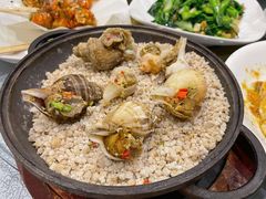 盐焗海螺-峰少印宴·私房菜·生猛海鲜·地道水乡菜(万江店)