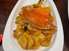 梭子蟹炒年糕-米家小馆(新华店)