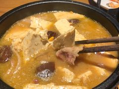 石锅海胆炖豆腐-原食日记(三里屯店)