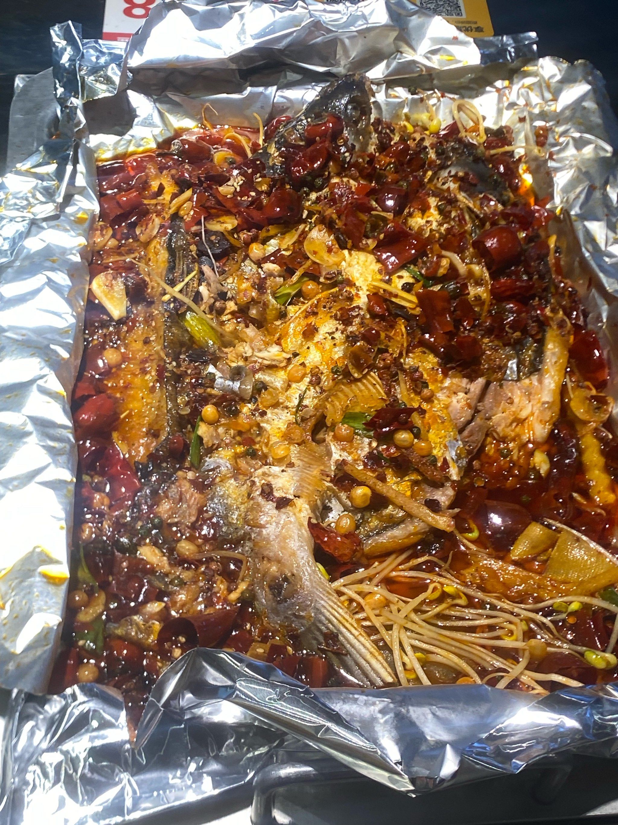 不吃火锅就吃鱼神探脆皮锡纸烤鱼