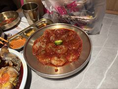 -草家酱蟹炭火烤肉店(珲春南路一店)
