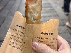 炸春卷-滋啦啦油煎铺一乌镇萝卜丝饼