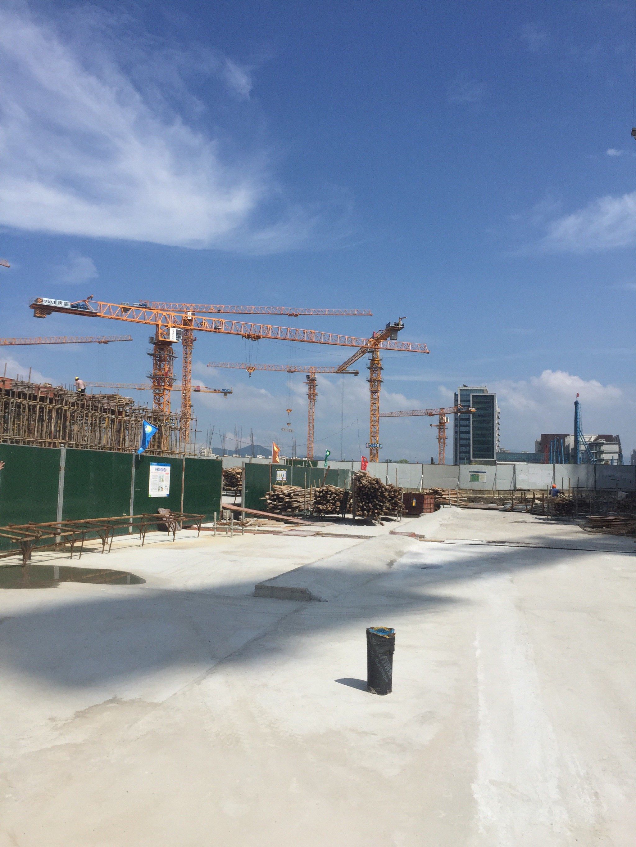 今日份工地天晴