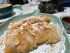香脆花生核桃甜薄撑-喜势点·糖沙翁手工茶点·本地人茶居(永庆坊店)