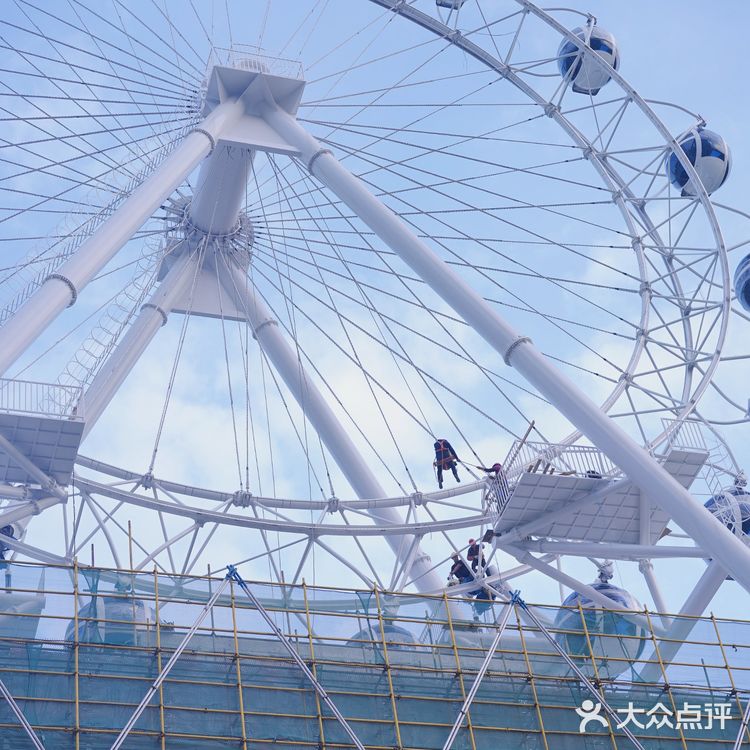 温州首个屋顶摩天轮🎡仰望落日 俯瞰瓯海
