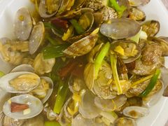 姜葱炒花蛤-阿杰臻选海鲜饭店(普陀山店)