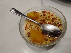 自制杏仁豆腐-天龙宝严素食馆(大兴善寺店)