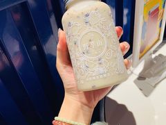 牛油果蓝莓卡士-野萃山·潮汕厚果汁(十亩地店)