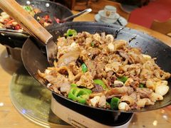 青椒炒拆骨肉-肠相汇常德老肠子馆(雨花亭店)