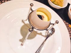 鹅肝鱼子酱蒸蛋-丹鼎铁板料理