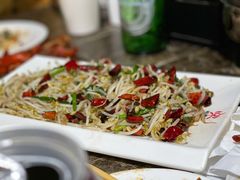 炒豆芽-郑喜旺烧烤(郑州总店)